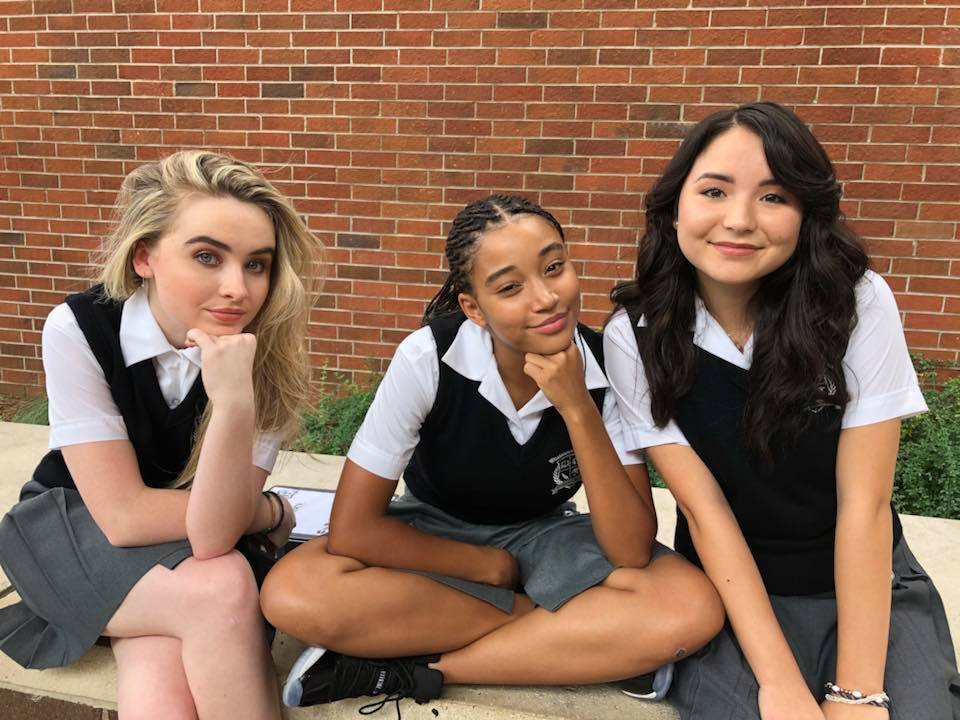 Sabrina Carpenter w The Hate U Give